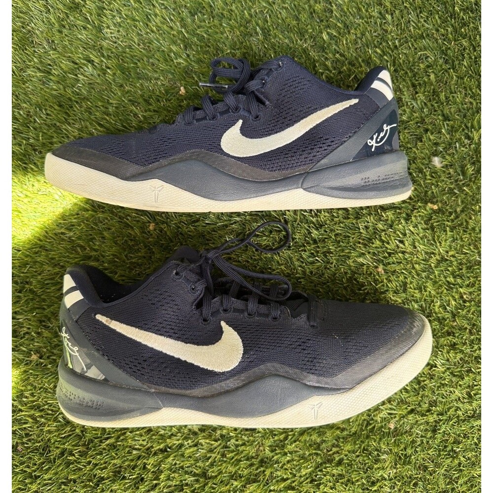 Nike Kobe 8 Protro GS Youth 4.5Y College Navy White Basketball Shoes FN0266-400